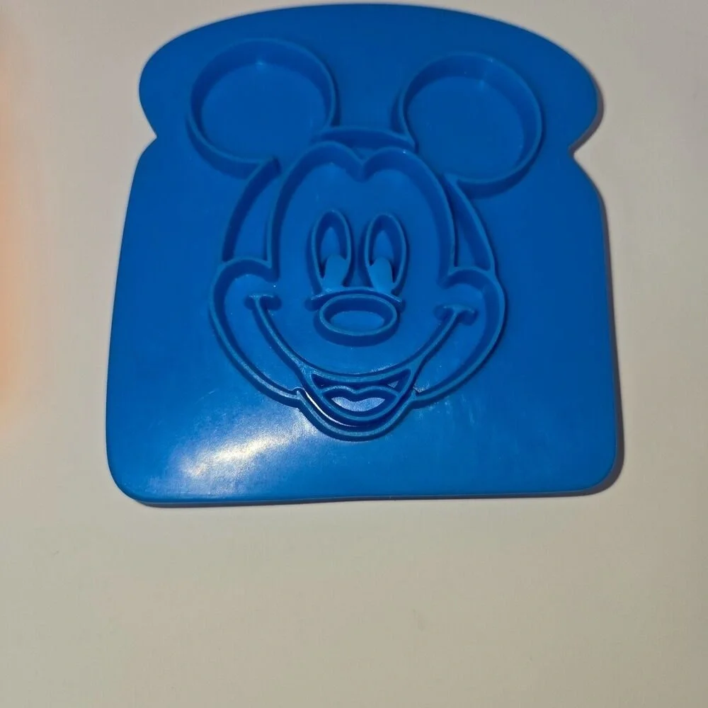 Mickey Mouse Vintage Popsicle Mold Cookie Cutter Sandwich Press Lot of 5 Disney